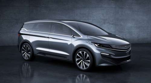 Geely подготавливает к запуску новейший минивэн