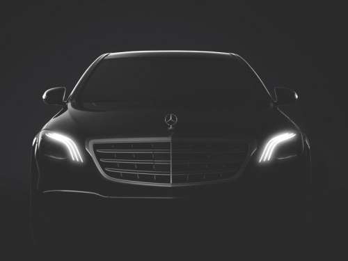 Mercedes-Benz S-Class показался на первом официальном снимке