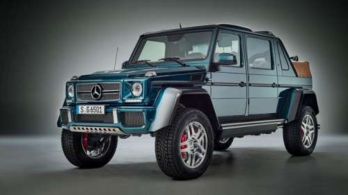 Первому внедорожнику Maybach внедрили кресла машин S-класса