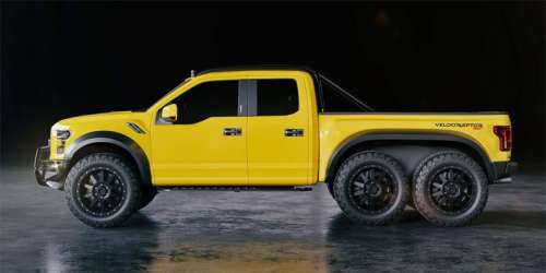 Hennessey представил 6-колесный пикап на 600 «лошадей»