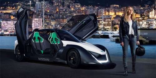 На общественные дороги выехал электромобиль Nissan BladeGlider