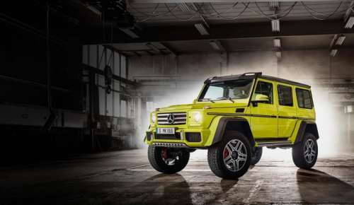 Из вседорожника Mercedes-Benz G500 4×4² сделают пикап