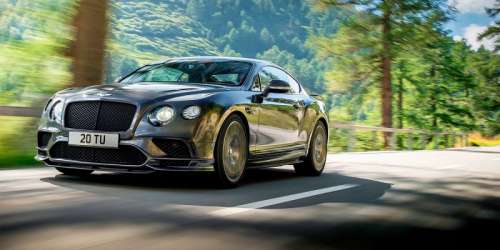 Bentley явила миру наиболее быструю 4-местную машину в мире