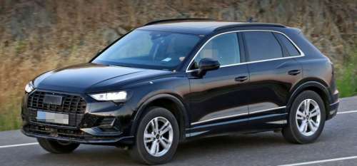 Audi Q3: новый кроссовер практически без камуфляжа