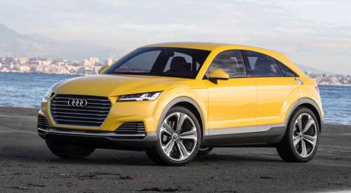 Внешний облик новой Audi Q5 показали издалека