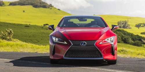 Обновленное купе Lexus LC 