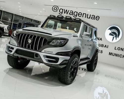 Появилась еще одна вариация зверского и безумного Gelandewagen