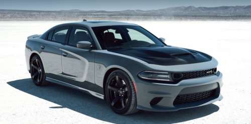 Dodge Charger SRT Hellcat: обновленный заводской burn out