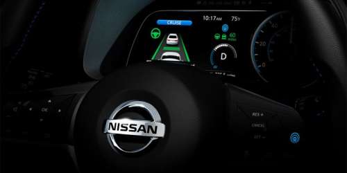 Новому Nissan Leaf подготовили систему полуавтономной езды