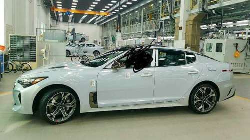 Большой купеобразный седан Kia показался на фото