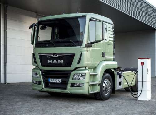 MAN создал электротягач весом в 26 тонн